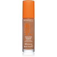 Rimmel Lasting Radiance posvjetljujući puder SPF 25 nijansa 400 Natural Beige 30 ml