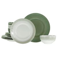 Creatable JEDÁLENSKÝ SERVIS Celadon Mix 12-dielne