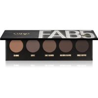 Cupio Brow-Me! Fab5 paleta pudrastih senčil za obrvi 5x1 g