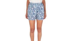 IrieDaily Blossy Short Dámske - Šortky IrieDaily - Modrá - 762B192-980-XS - Size: XS