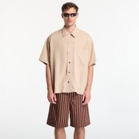 Koszula Études Studio Camp Collar Shirt Beige 52