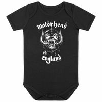 Baby Body Motörhead - England: Stencil - black/white - Metal-Kids 56/62