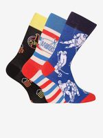 Dedoles Socken 3 Paar Schwarz