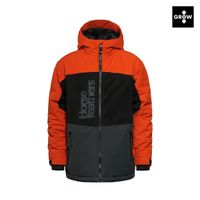 HORSEFEATHERS Detská bunda Juno - lava red velikost XL