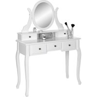 Ambia Home TOALETNÍ STOLEK, bílá, 97/40/142 cm