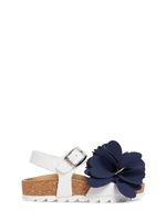 Sandals W/flower & Glitter
