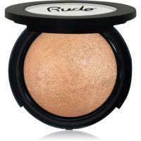 Rude Cosmetics Baked Highlighter компактна озаряваща пудра цвят Pixie Dust 10 гр.