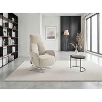 Sit & More RELAXAČNÉ KRESLO, textil, strieborná