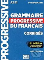 Grammaire progressive du francais: Intermédiaire Corrigés, 4. édition - kniha z kategorie Jazykové učebnice a slovníky