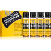 Proraso Wood and Spice Hot Set intensive Öl-Pflege für hartes Barthaar 4 x 17 ml