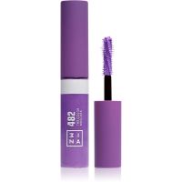 3INA The Color Mascara Mini riasenka odtieň 482 - Purple 5,5 ml