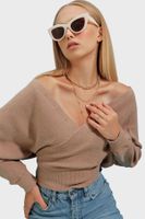 Damen-Pullover Trend Alaçatı Stili