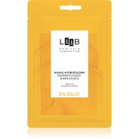 AA Cosmetics LAAB Tetra-C Yuzu mască hidrogel pentru luminozitate si hidratare 1 buc