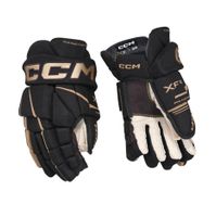 Rukavice CCM Tacks XF 80 SR, Senior, 13",  čierna-zlatá