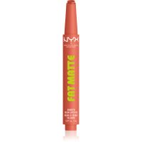 NYX Professional Makeup Fat Matte balsam do ust z efektem matującym Cashmere Cutie 2 g