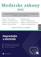 Mzdárske zákony 2025 (Veľký komentár k legislatívnym zmenám) - kniha z kategorie Daně
