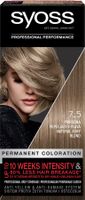 Syoss Haarfarbe Permanent Coloration - 7_5 Natural Ashy Blond