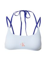 Calvin Klein Swimwear Bikini gornji dio  plava / pastelno plava / narančasta / bijela
