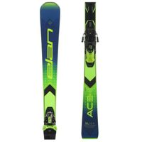 Elan ACE SL FUSION X + EMX 11.0 GW Ски за спускания, светло-зелено, размер
