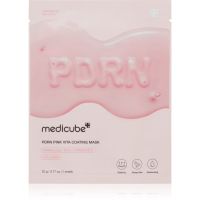 medicube PDRN Pink Vita Coating Mask тканинна маска проти зморшок з освітлювальним ефектом 22 гр