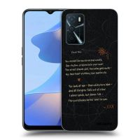 Silikónový čierny obal pre OPPO A16 - POET