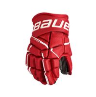 Rukavice Bauer Supreme Mach S23 JR, Junior, červená, 11"