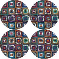 Bertoni Home Unisex's 4 Round Table Pads Set Frania