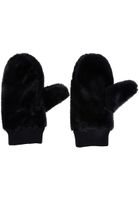 Teddy Gloves Gloves black