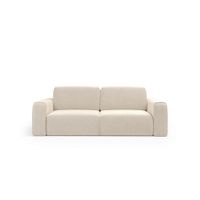 Livetastic ROZKLADACIA POHOVKA, textil, biela