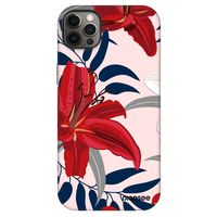 Fashion Case MagSafe pre Apple iPhone 12 Pro Max - Red Lily