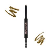 Revolution Augenbrauenstift - Duo Brow Pencil - Brown