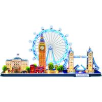 CubicFun 3D puzzle s LED Noční edice: Londýn 186 dílků