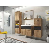 P & B KÚPEĽŇA grafitová, farba duba košíčkatého, farba jelše