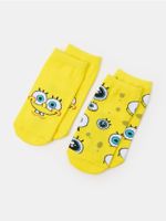Sinsay - Skarpetki 2 pack SpongeBob - wielobarwny