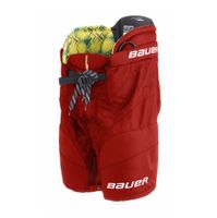 Nohavice Bauer Performance S24 JR, Junior, červená, L