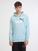 Puma ESS+ 2 Col Big Logo Hoodie TR Melegítőfelsők Kék