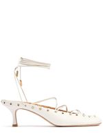 50mm Ghillies Leather Pumps