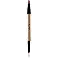 ICONIC London Smokey Eye Duo Kajal obojestranski svinčnik za oči odtenek Spiced Plum 0.85 g