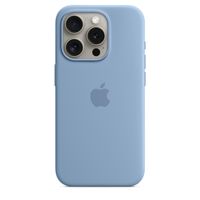 IPHONE 15 PRO MAX SILICONE CASE WINTER BLUE