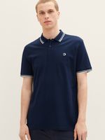 Tom Tailor Denim Polo T-Shirt Blau