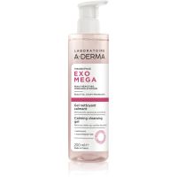 A-Derma Exomega Calming Cleansing Gel čistiaci a odličovací gél s upokojujúcim účinkom 200 ml