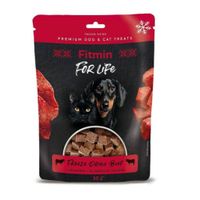 Fitmin For Life dog & cat mrazom sušené mäso Beef 10x30g