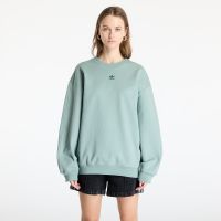 Bluza adidas Essentials Oversized French Terry Sweatshirt Silver Green M