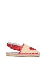Raffia Espadrilles W/lace