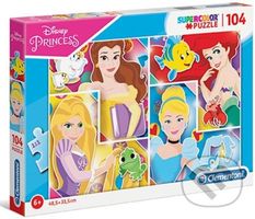 Supercolor Princezny - puzzle z kategorie Maxi dílky