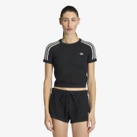 T-shirt adidas Knitted Crochet Cali T-Shirt Black L
