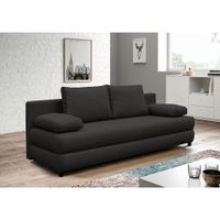 P & B ROZKLADACIA POHOVKA, textil, antracitová