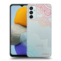 Silikónový prehľadný obal pre Samsung Galaxy M23 5G - Kvetinový vzor