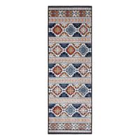 Flair Rugs BEHÚŇ, 80/230 cm tmavomodrá