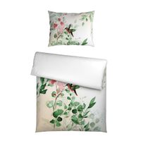 Esposa OBOJSTRANNÁ POSTEĽNÁ BIELIZEŇ, satén, zelená, 140/200 cm